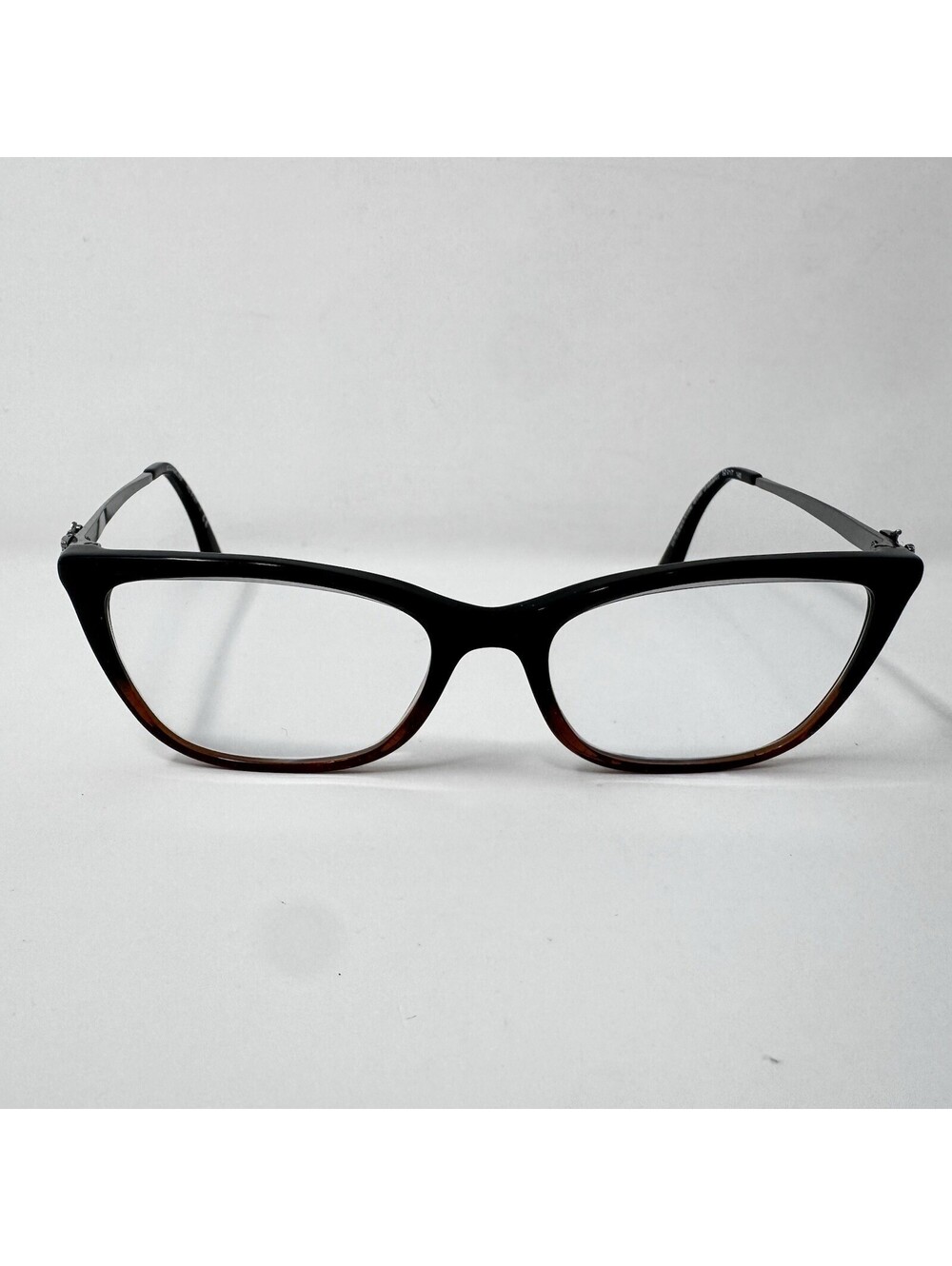 Coach HC6107 5475 Black Amber Glitter Gradient Eyeglass Frames 52-17-140 B